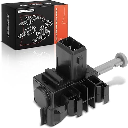 A-Premium Clutch Starter Safety Switch Compatible with Ford Explorer Sport Trac 2002-2003, Focus 2000-2007, Mustang 2005-2013, GT 2005, Contour 1995-2000 & Mercury Cougar, Mystique