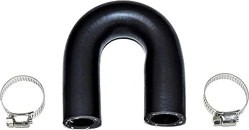 A-Team Performance – LS LT Heater Core Bypass Delete Hose With Clamps Coolant Crossover – Compatible with Chevrolet GM Pontiac LS LSX LS1 LS2 LS3 LS6 LS7 LQ4 LQ9 LT1 LT4