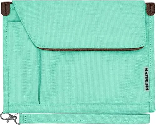 A5 Conference Folder Business Organiser Bag Notepad Carrying Case Document Case A5 Portfolio Organiser (Fresh Orange)