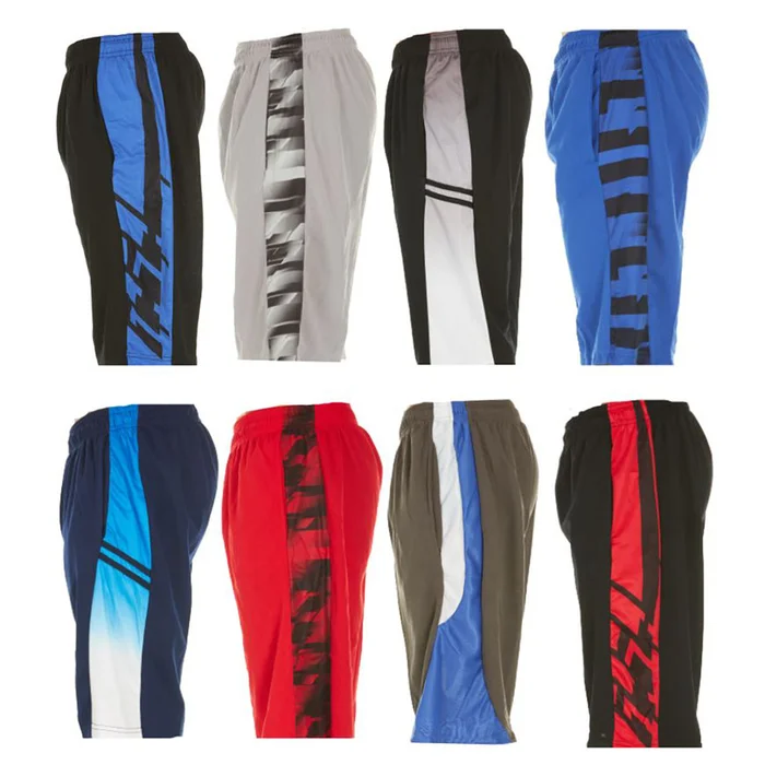 Active Athletic Performance Shorts for Men (4-Pack)