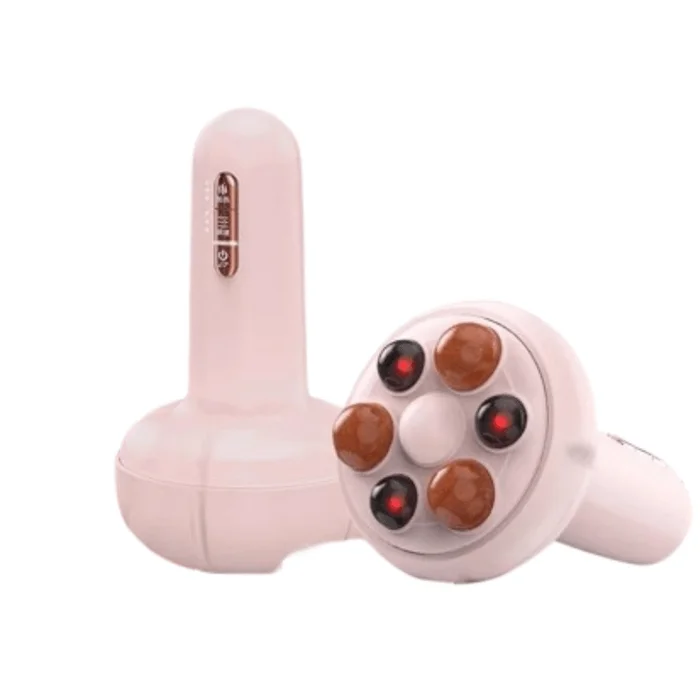 Acupuncture belly rubbing device for tummy rubbing to promote intestinal peristalsis Pink-Red Acupuncture 1pc