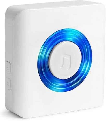 Add On Receiver -Part of Caregiver Pager Wireless Call Button System Personal Alert Panic Button for Home Elderly Nurses Calling System (1 Plug-in Receiver)