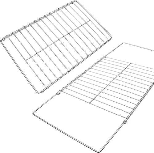 Adjustable Extendable Oven Rack, Wire Racks, Universal Telescopic Oven Cooker Shelf Rack For Whirlpool Frigidaire GE Kenmore Ovens. Adjusts from 14.5 Inches – 25.5 Inches Wide.