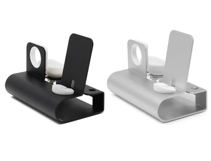 Aduro 3-in-1 Desktop Charging Stand for iPhone, AirPods, & Apple Watch