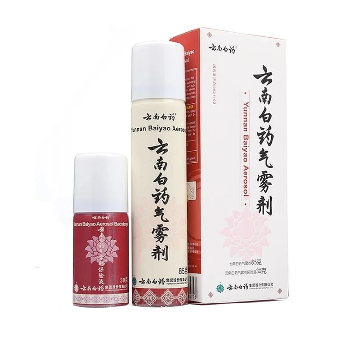 Aerosol for swelling and pain relief for joint pain and knee pain relief spray 85g+30g