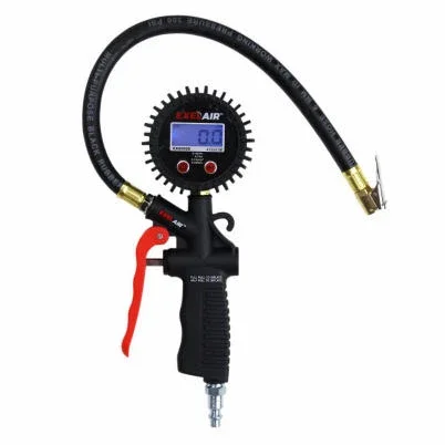 Air Tool Pistol Grip Tire Inflator & Digital Gauge