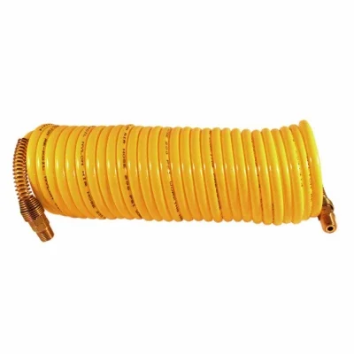 Air Tool Recoil Hose, Nylon, 1//4 In. X 25 Ft.