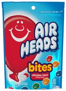 Airheads Original Fruit Bites-9 oz.-12/Case