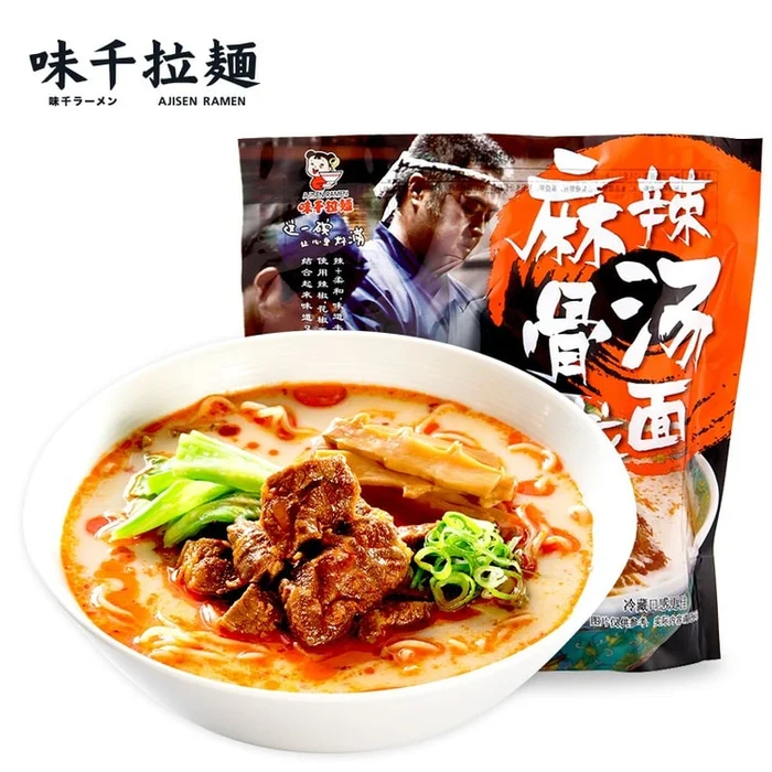Ajisen Ramen Spicy Bone Soup Japanese Ramen 320g