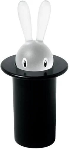 Alessi ‘Magic Bunny’ Toothpick Holder, Black