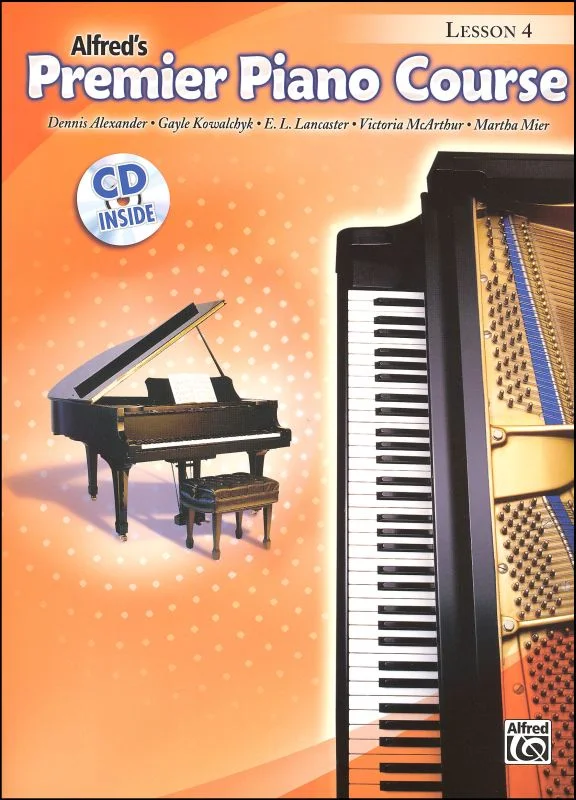 Alfred’s Premier Piano Course Level 4 With CD