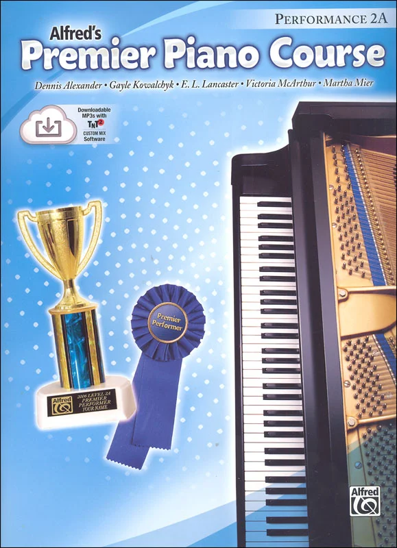 Alfred’s Premier Piano Course Performance Book Level 2A With Downloadable MP3s