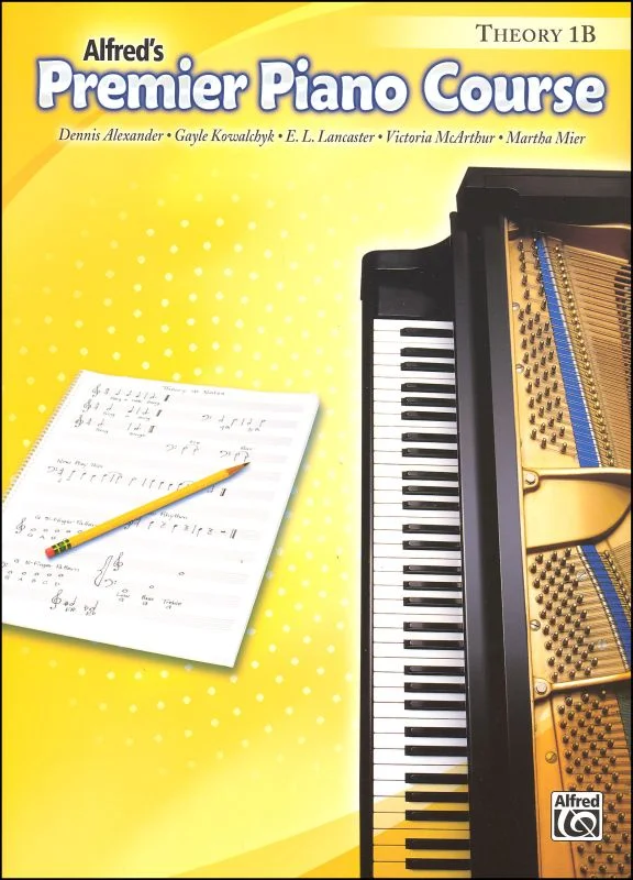 Alfred’s Premier Piano Course Theory Book Level 1B