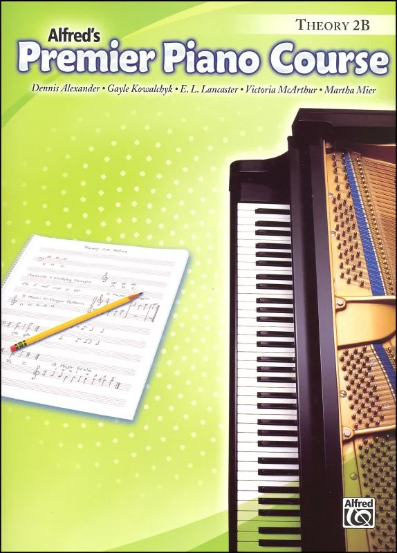 Alfred’s Premier Piano Course Theory Book Level 2B
