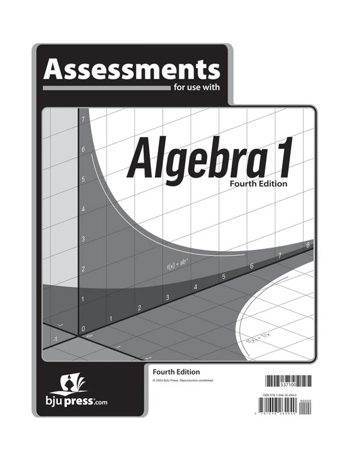 Algebra 1 Assessment 4th Edition