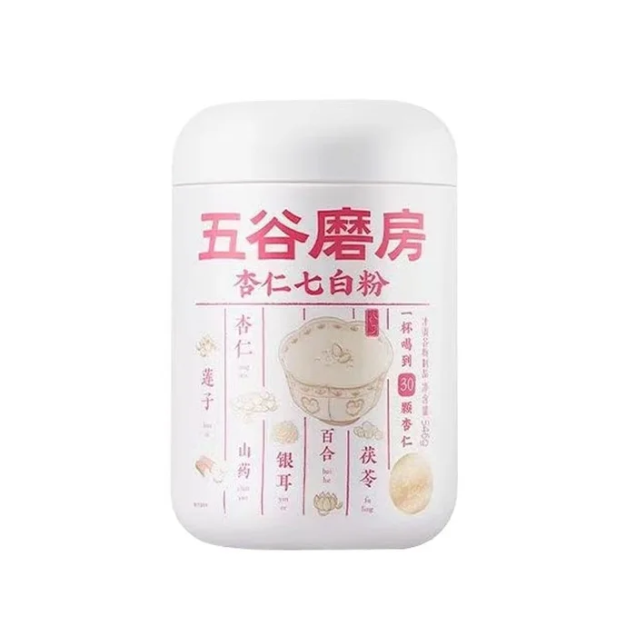 Almond 7 White Drink Non-Mega White Silver Ear Lily Almond Powder Meal Replacement 546g