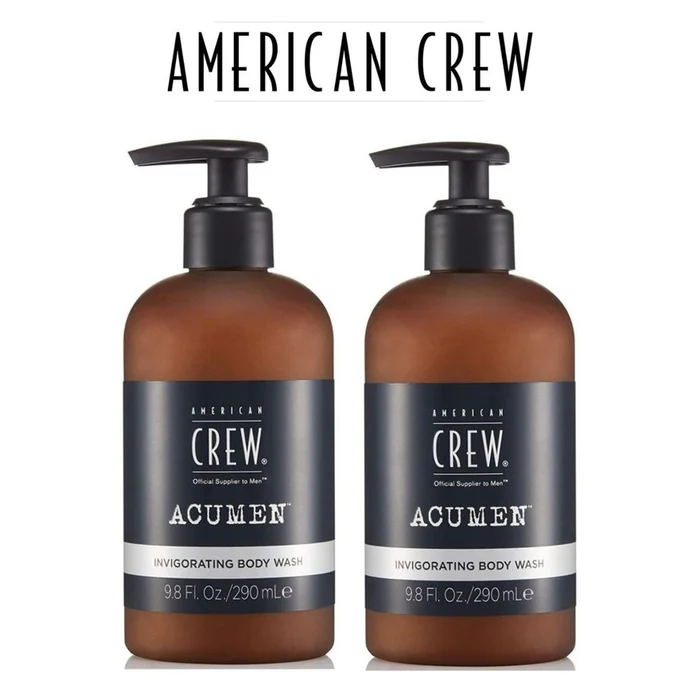 American Crew Men's Acumen Body Wash, 9.8 oz. (2-Pack)