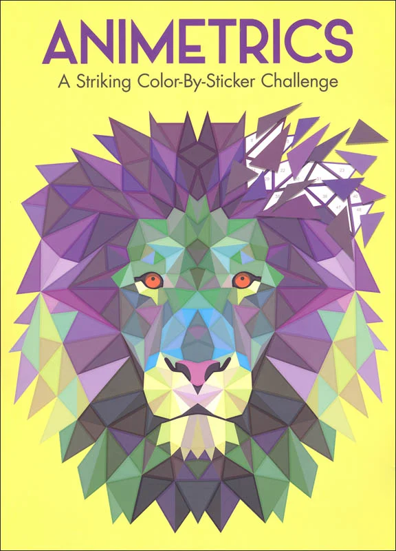 Animetrics: Striking Color-By Sticker Challenge