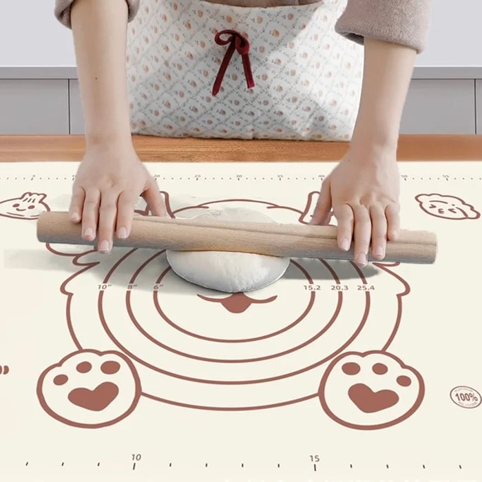 Antibacterial Silicone Mat – Baking and Pasta Mat 45*65 CM