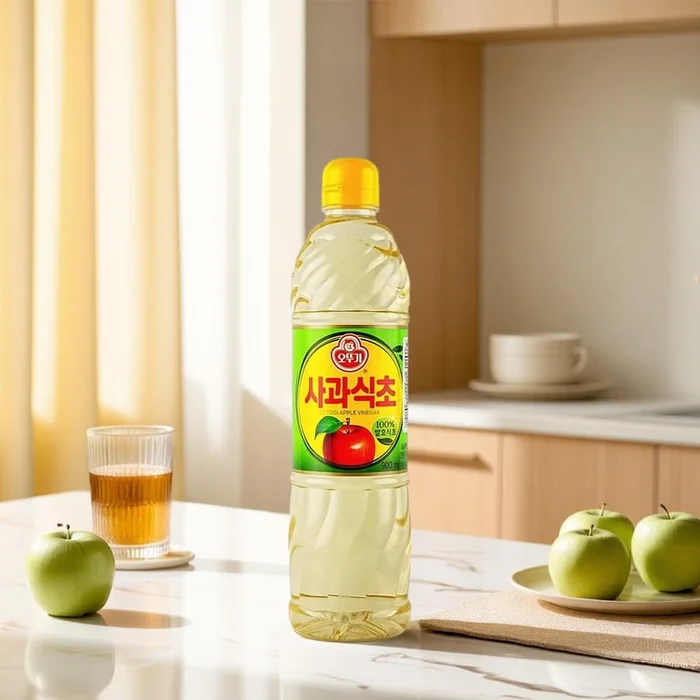 Apple Cider Vinegar , 30.43 fl oz 【For Stir-Fry and Salad Creations】