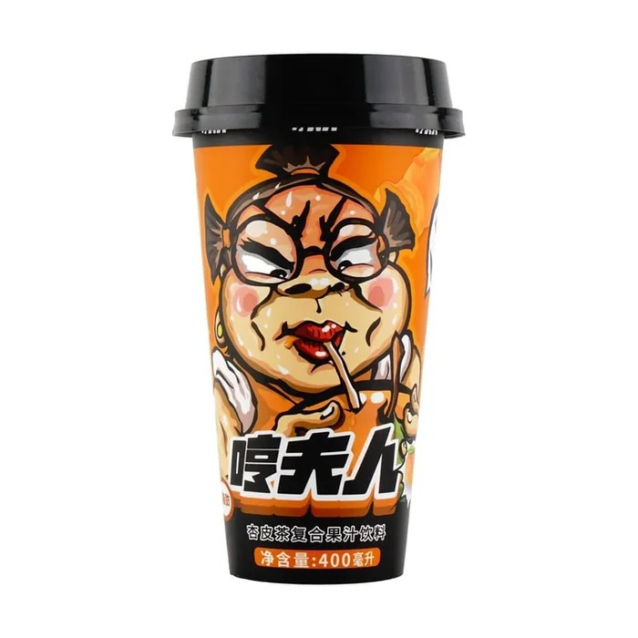 Apricot Peel Tea Mixed Fruit Juice Drink, 13.53 fl oz