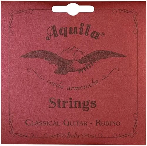 Aquila AQ C RS 134C Rubino classic guitar set, normal tension
