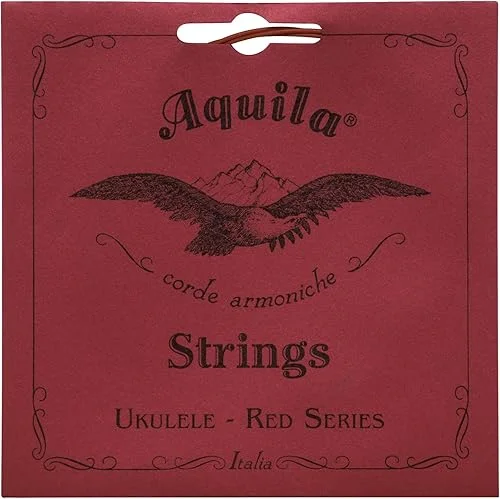Aquila Red Series AQ-86 Concert Ukulele Strings – Low G – 1 Set of 4