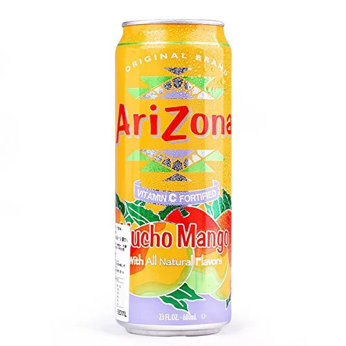 AriZona Mucho Mango, 23 Ounce (Pack of 24)