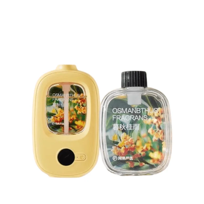 Aroma Diffuser Auto Scent Sprayer Home Bedroom Diffuser Air Freshener Green Host + Essential Oil *1 (Forest)