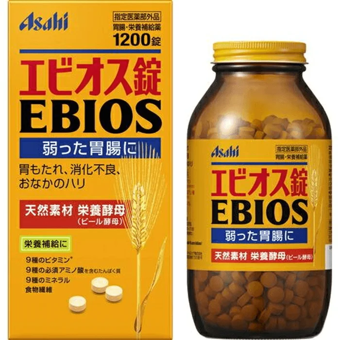 Asahi Group Foods Co., Ltd. EbiOS Tablets [1200 tablets]