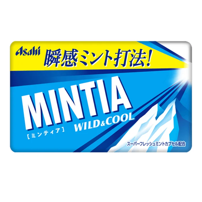 Asahi MINTIA Low Calorie Portable Cooling Mint Lozenges 50 Tablets Ice Mint Flavor