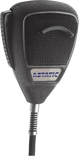 Astatic 631L Noise-Canceling Omnidirectional Dynamic Palmheld Microphone with Talk Switch