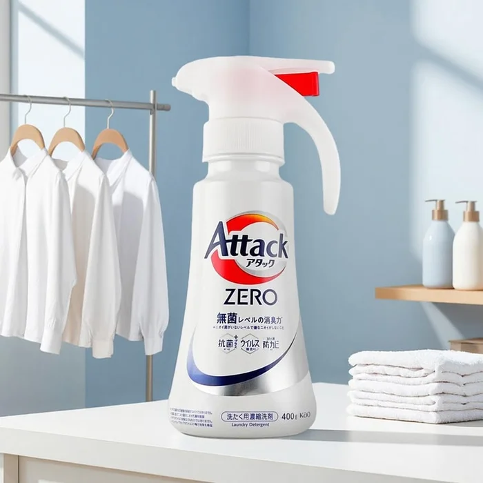 Attack Antibacterial EX Enzyme Laundry Detergent Strong Antibacterial Press Bottle 400g