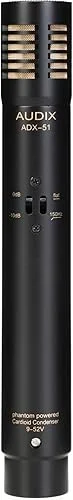 Audix ADX51 Small-diaphragm Condenser Microphone – Ideal for Drum Kits
