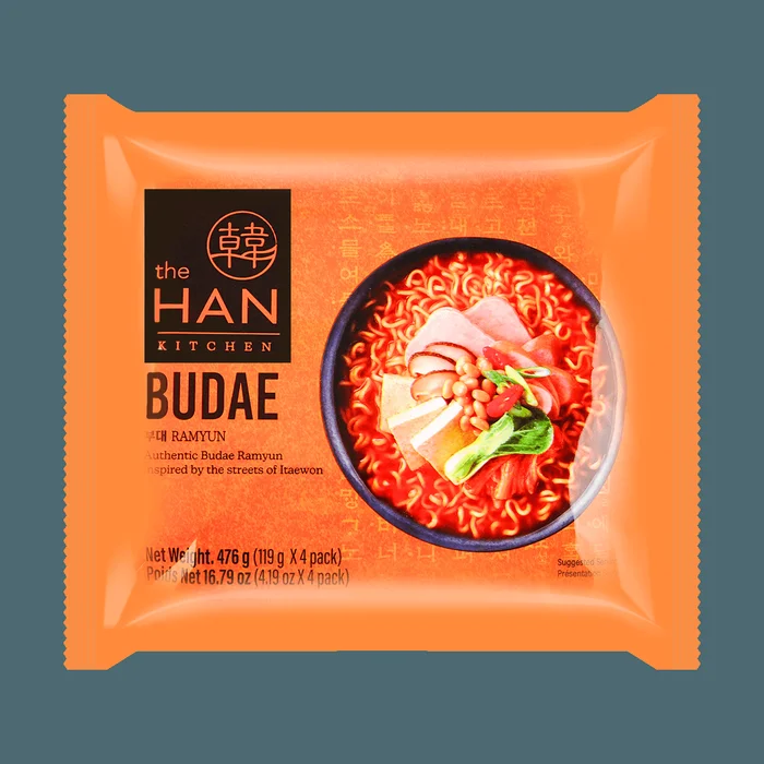 Authentic Army Stew Budae Ramen 119g x 4pack