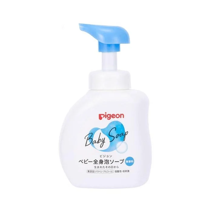 Baby Body Foam Wash and Care 2-in-1 Shower Gel Blue 500ml