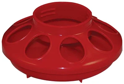 Baby Chick Feeder, Plastic, Attaches To Qt. Jar