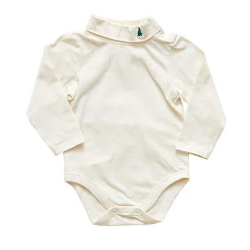 Baby Organic Bodysuit-Tree Embroidery