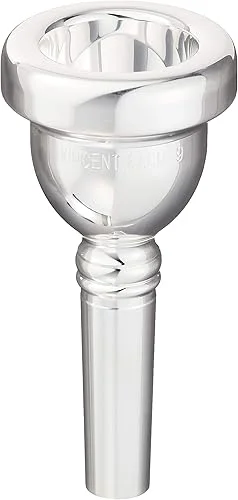 Bach 3509 Small Shank Tenor Trombone Mouthpiece, Silver Plated, 9 Cup Medium Deep