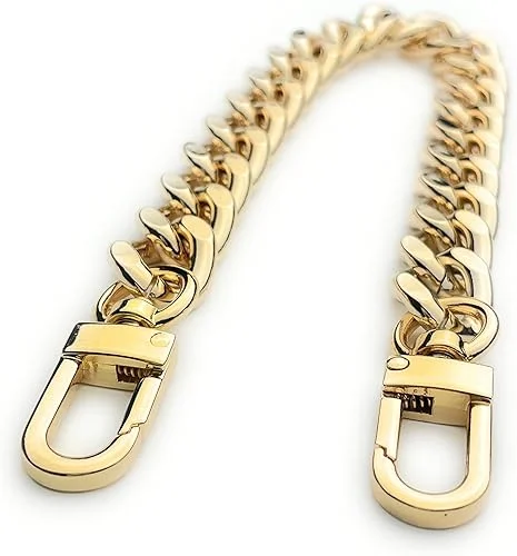 Bag Charm Chunky Purse Chain Charm Replacement Polished – Gold 10′