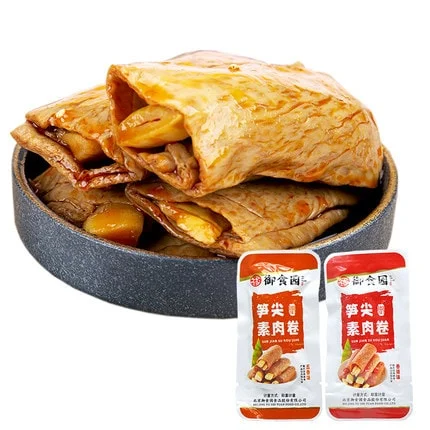 Bamboo Shoot Tip Vegetarian Meat Roll (Five flavors Taste) 135g