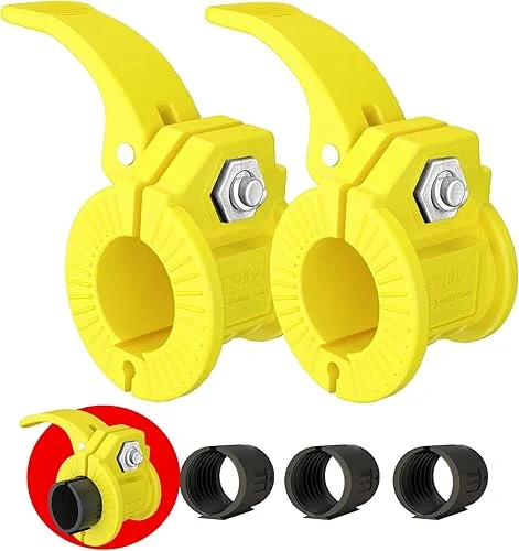 Barbell Clips 1 inch I Multi-Size Adjustable Barbell Collar I 1 inch Barbell ClampsIQuick Release Weight Clips Pair of Locking for Dumbbell Bar