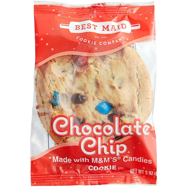 Best Maid Chocolate Chip M&M Cookies – 144 Cookies