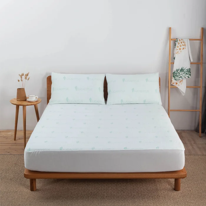 Bibb Home® Waterproof Mattress Pad, Eucalyptus-Infused
