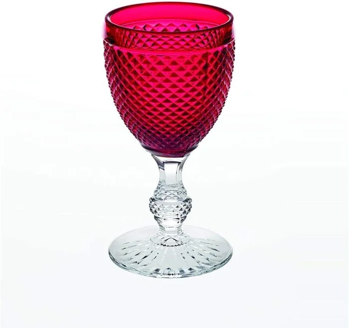 Bicos Bicolor Goblet With Red Top