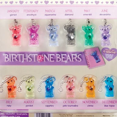 Birthstone Bears 2″Capsules
