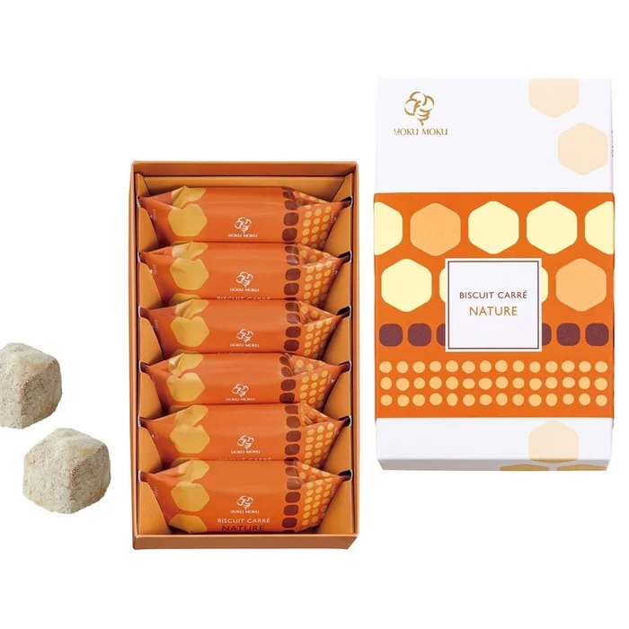 Biscuit Carre Nature 12pieces