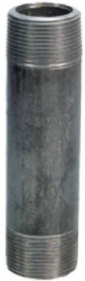 Black Pipe Nipple, 1/2 X 10 In.