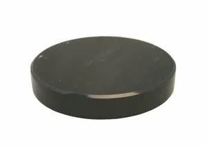 Black Round Marble Base 6″ Diameter x2″ #991056