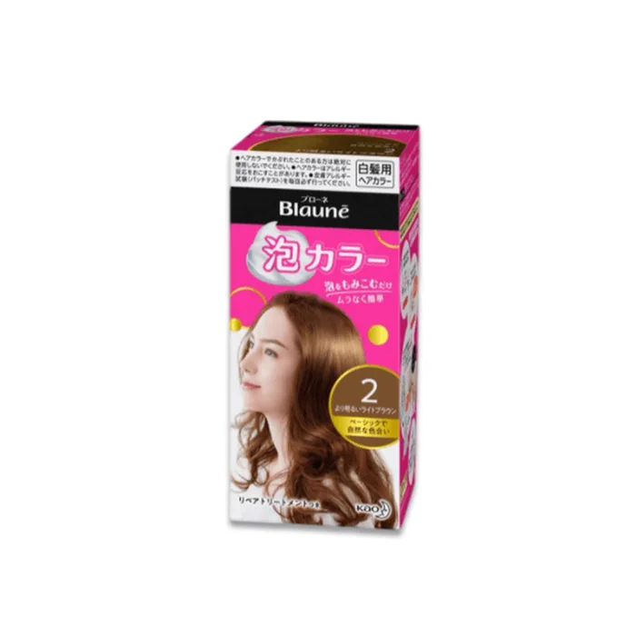 Blaune Pure Phyto Foam Hair Dye Covers Gray Hair #2